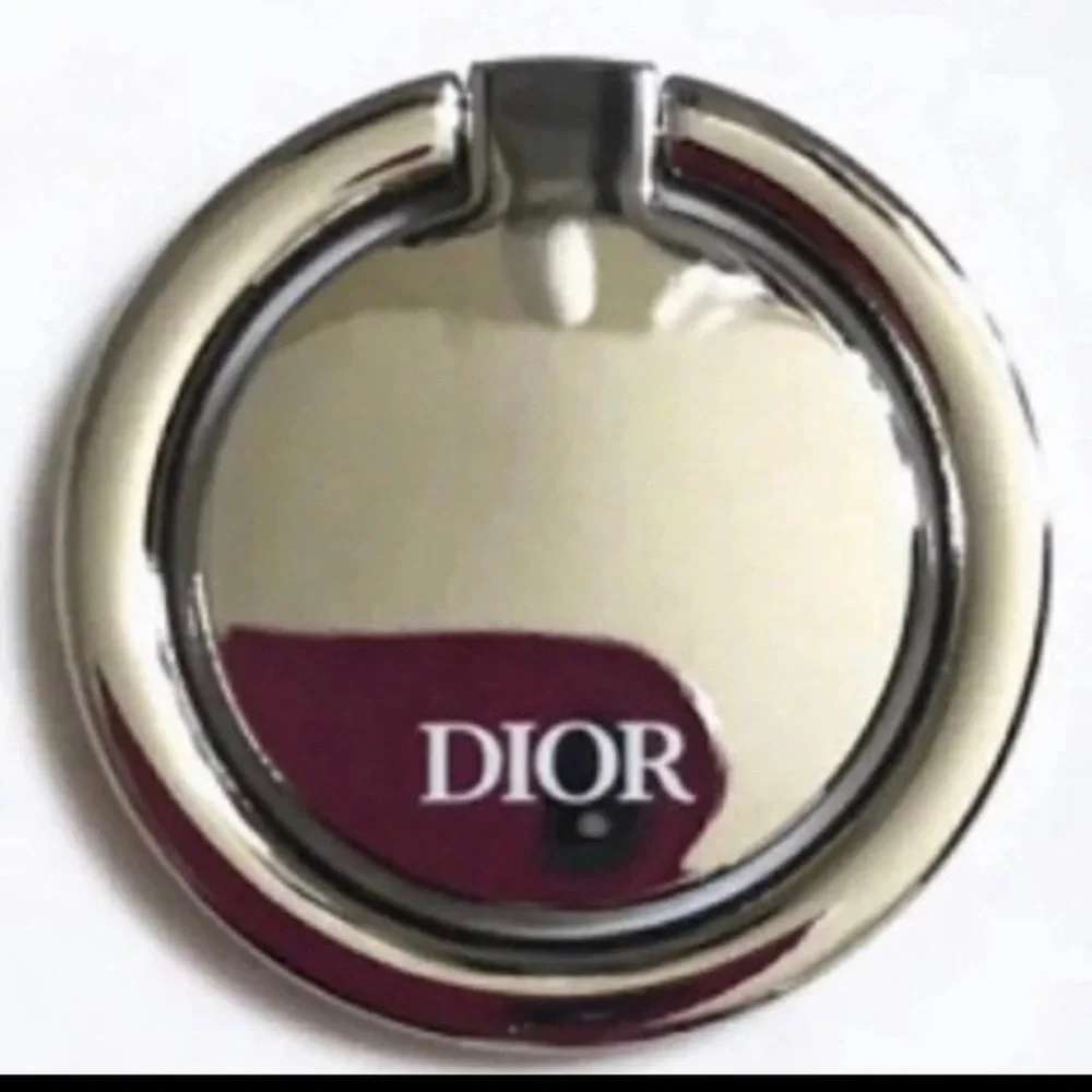Dior Silver Phone Ring Holder